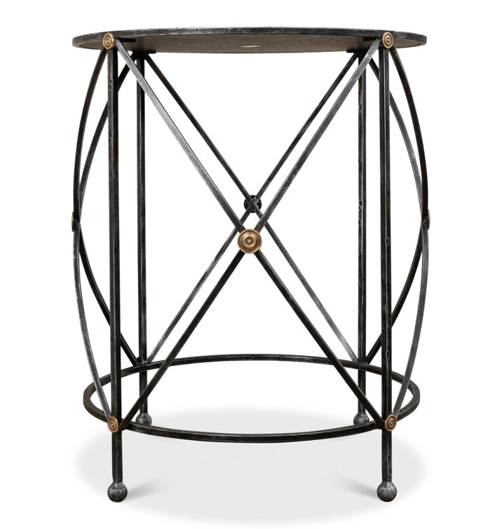 Sarreid Ltd Glass 29'' Tall Glass End Table Wayfair